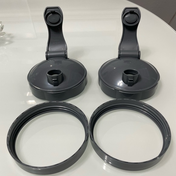 Nutribullet accessories: 2 to go lids and 2 lip rings (NEW!!) - Picture 7 of 11